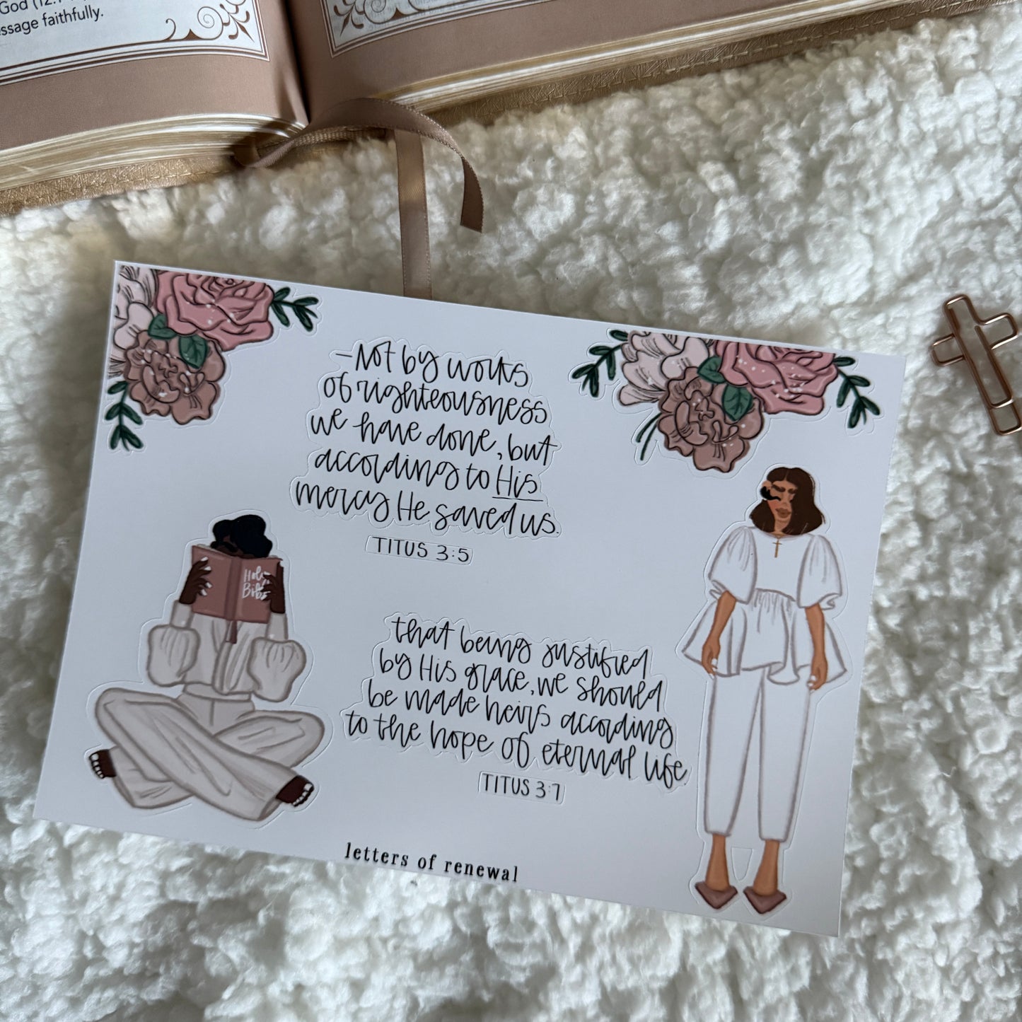 Titus 3 Sticker Sheet