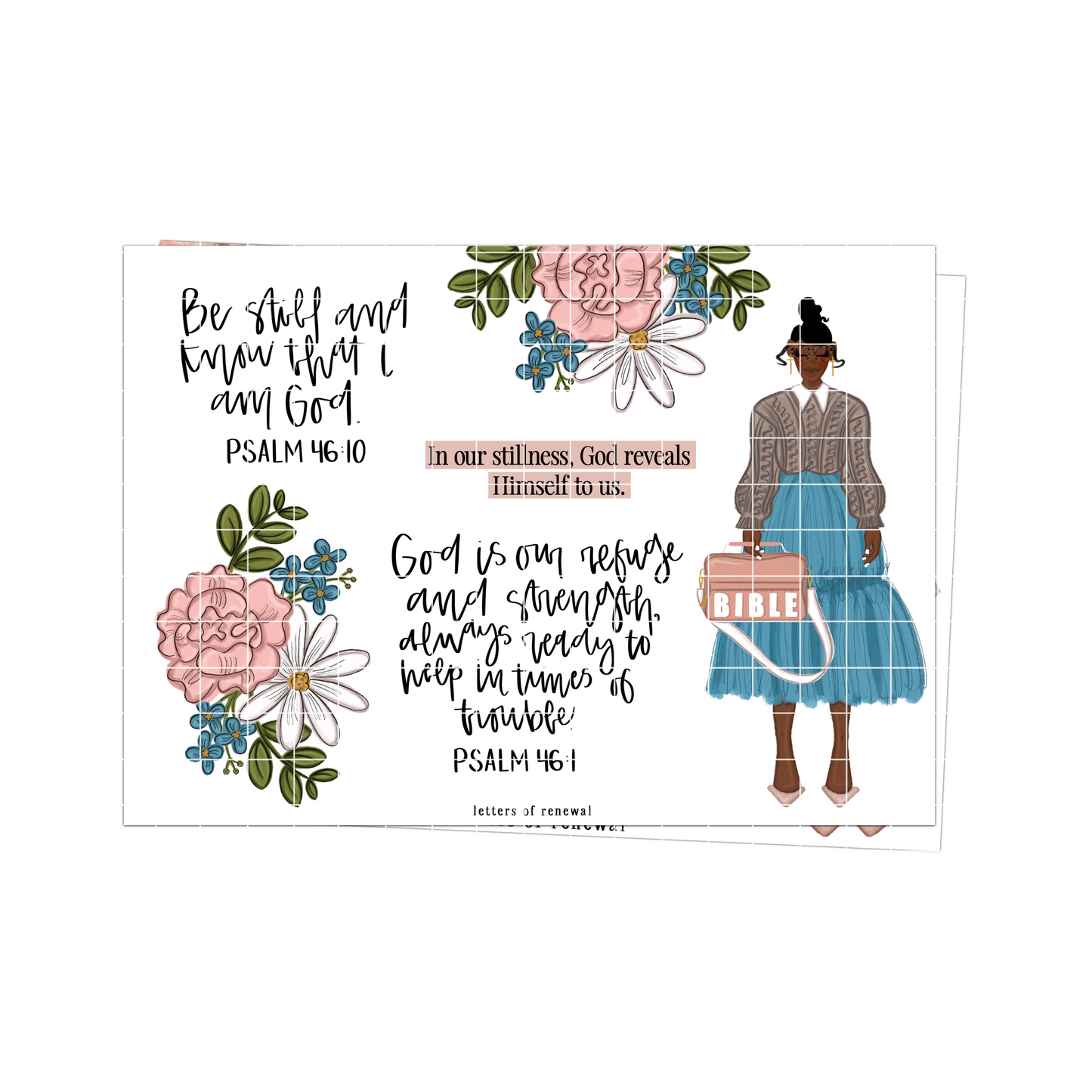 Digital | Psalm 46 Sticker Sheet
