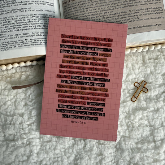 The Beatitudes Art Print